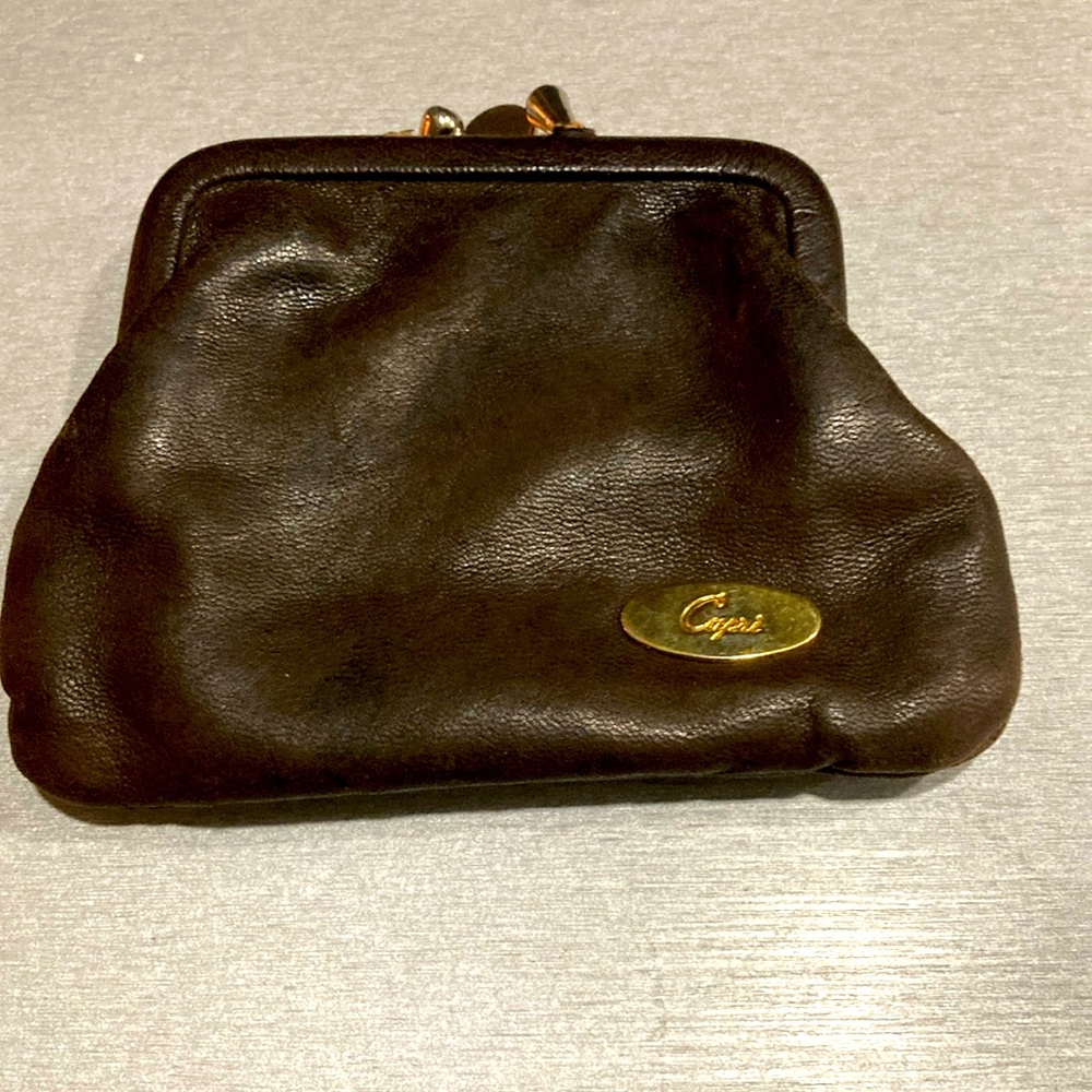 Vintage “Capri” brand coin purse.